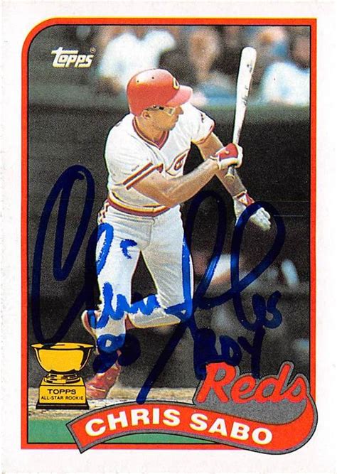 Chris sabo rookie card - 1989 Topps #490 Chris Sabo Rookie Card RC Cincinnati Reds Baseball Card MLB NM #490 [eBay] $1.99: Report It: 2023-03-20: Chris Sabo 1989 Topps #490 ALL-STAR ROOKIE Cincinati Reds Cards (3) Mint Cond [eBay] $0.11: Report It: 2023-03-15: 1989 Topps Chris Sabo ASR, Rookie 490 Cincinnati Reds #490 [eBay] $1.49: Report It